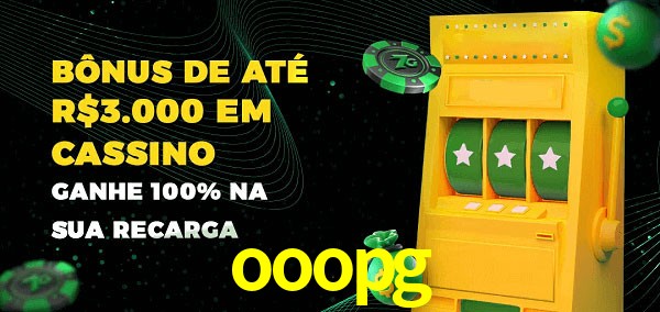 ooopg melhor bônus de depósito